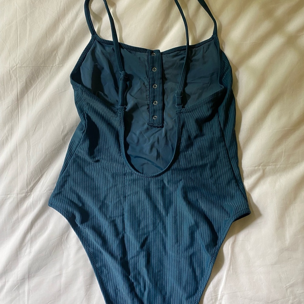 Lively Ribbed One-Piece Swimsuit - Picture 2 of 3